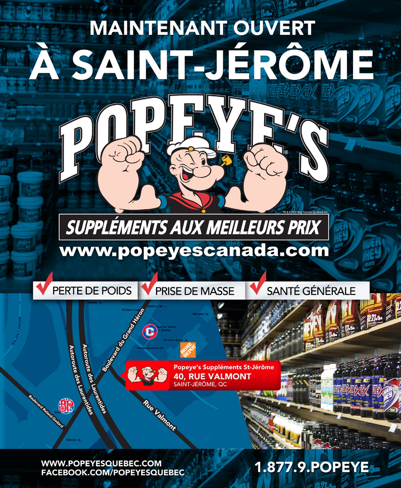 Popeye’s Supplements
