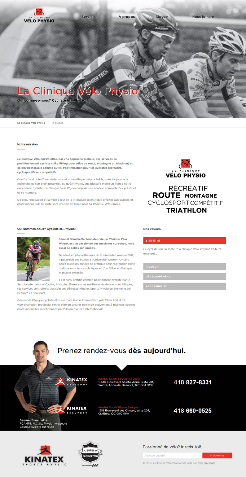 La Clinique Vélo Physio